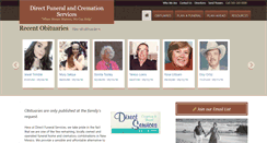 Desktop Screenshot of directfuneralservicesabq.com